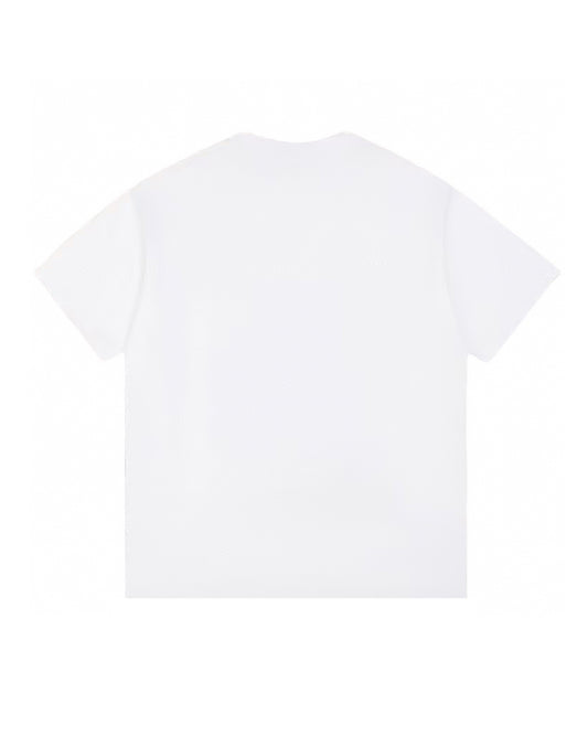 GUC Drip Logo Bag Graphic White Tee G0030