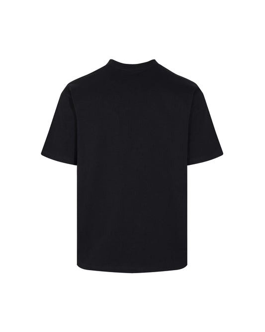 AMIR Split Eagle Flame Black Tee 953