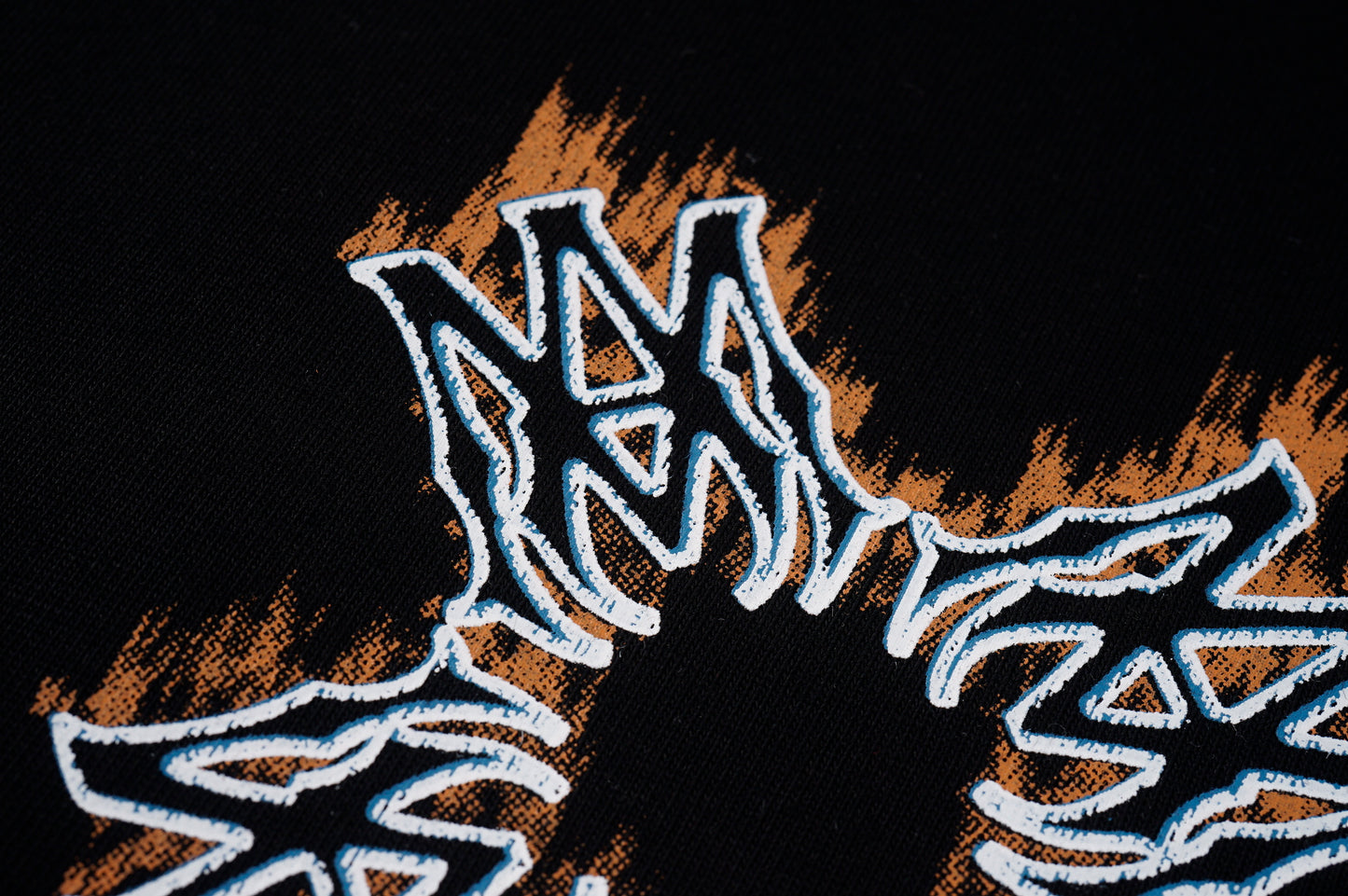 AMIR Tribal Cross Logo White Tee 970
