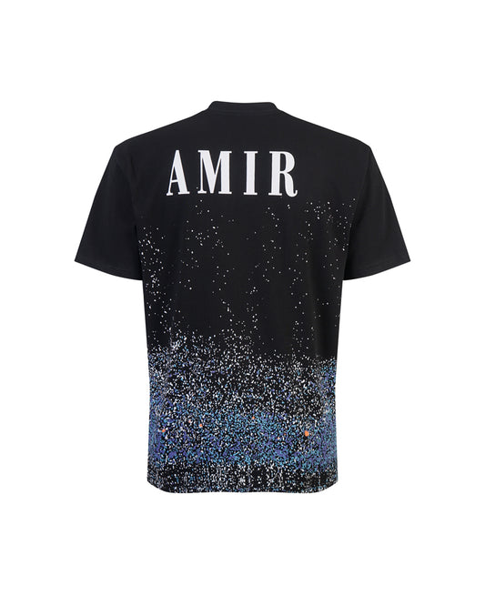 AMIR Signature Script Logo Black Tee 971