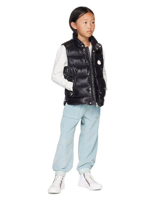 MONC Tib Girl's Down Vest Black 701