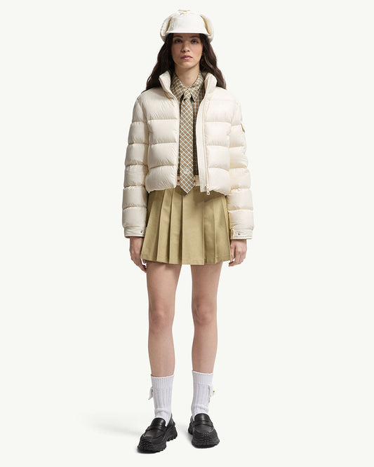 MONC Petra Women's Short Down Jacket White 603