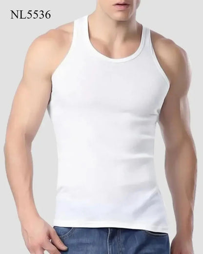 NL5536 Men's Summer Lightweight Cotton Tight Vest