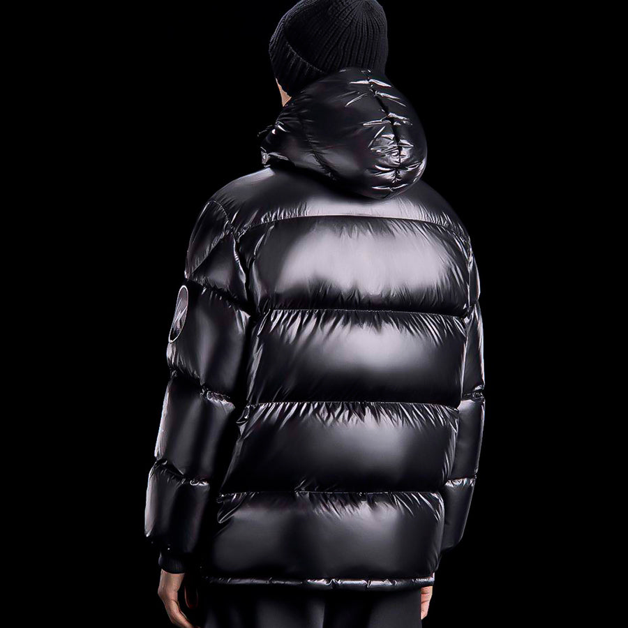 MONC Hiroshi Fujiwara Snow Mountain Joint Men's Mint Green Hat Removable Down Jacket 1-8120