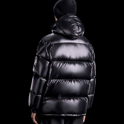 MONC Hiroshi Fujiwara Snow Mountain Joint Men's Mint Green Hat Removable Down Jacket 1-8120