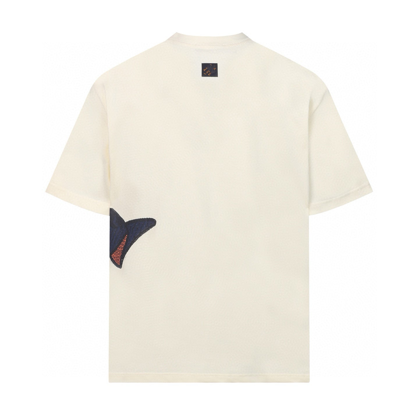 LVS Artwork Print Short-Sleeve Black Tee 8940