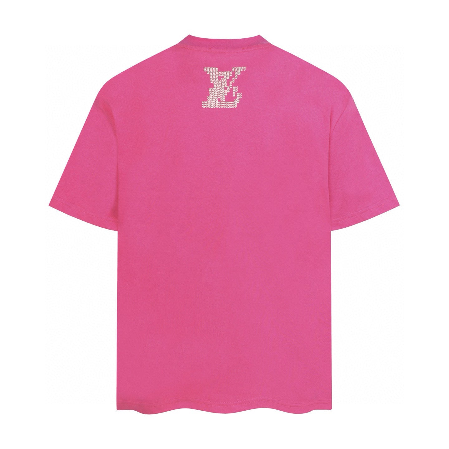 LVS Pixel Text White Tee 8902