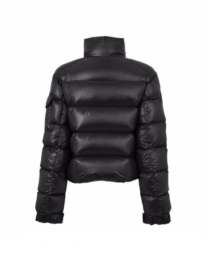 MONC Petra Women's Short Down Jacket Black 603