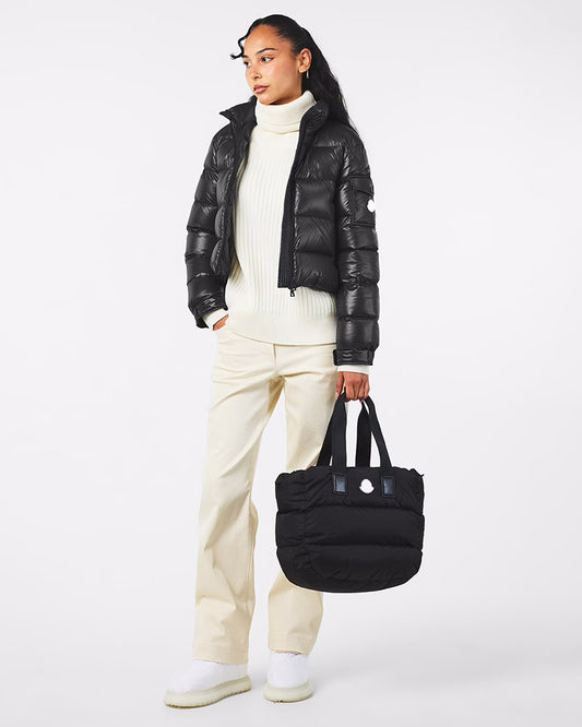 MONC Petra Women's Short Down Jacket Black 603