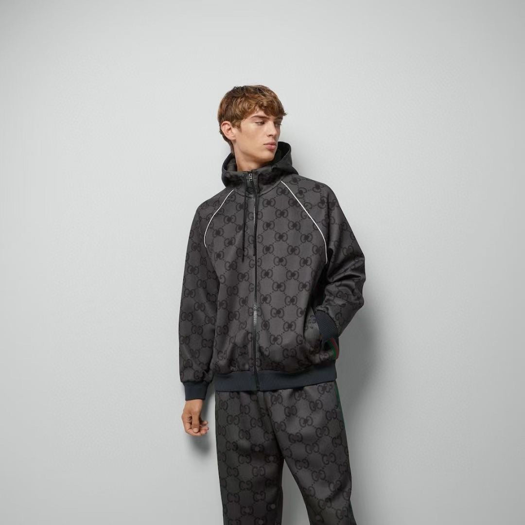 GUC GG Jacquard Hooded Tracksuit T812