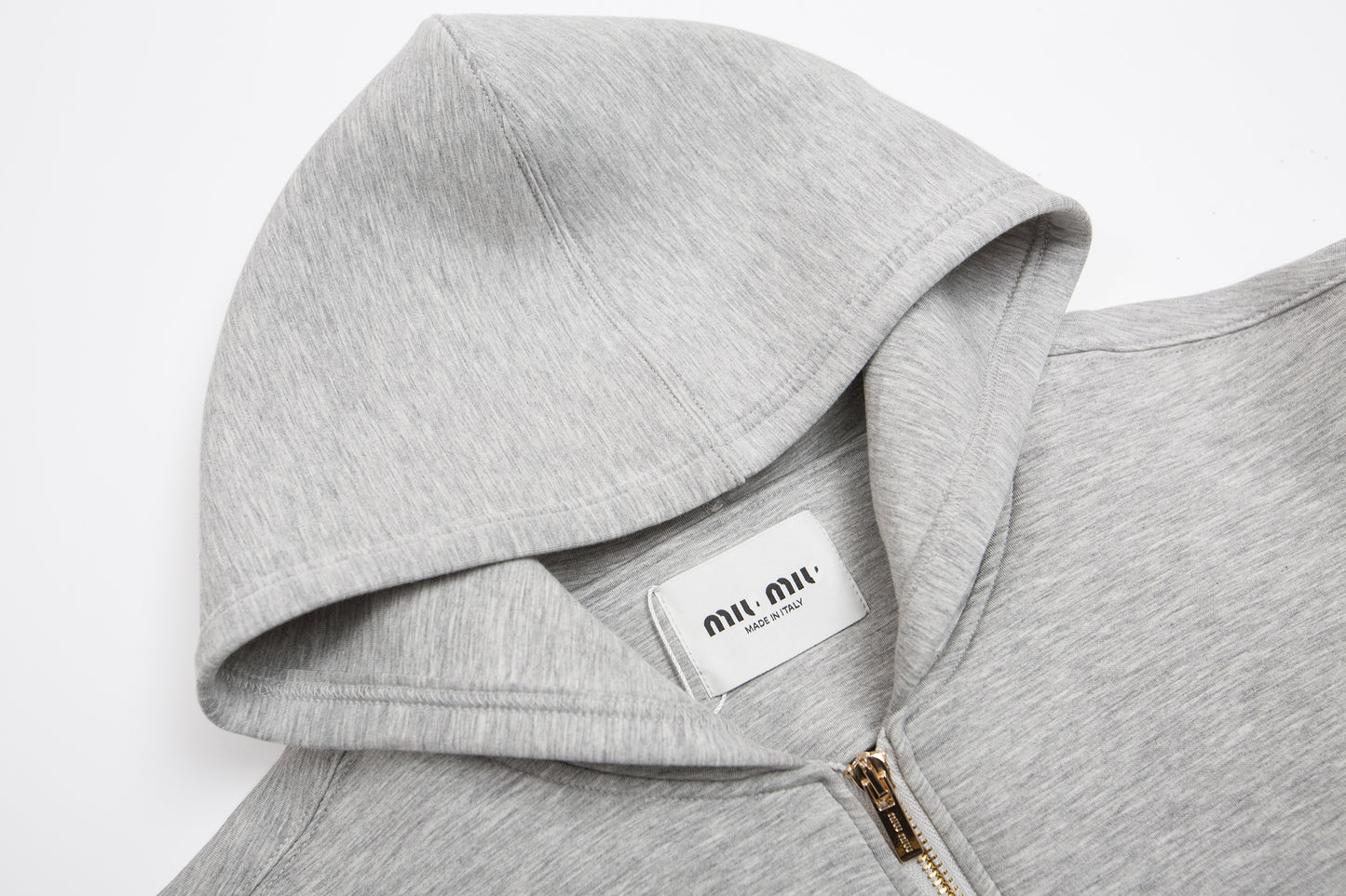 MIV MIV The Logo Zip-Up Hoodie 5813