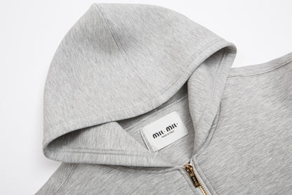 MIV MIV The Logo Zip-Up Hoodie 5813