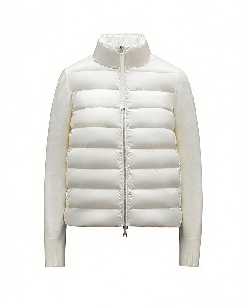 MONC Cardigan Women's Zip Knitted Down Jacket 7-7003