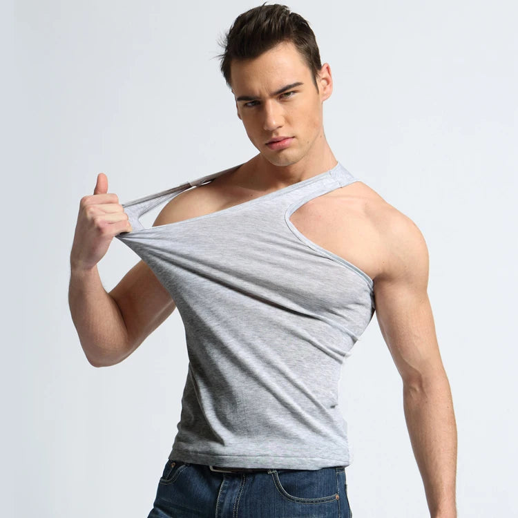 SL6533 Men's Underwear Cotton Tank Top