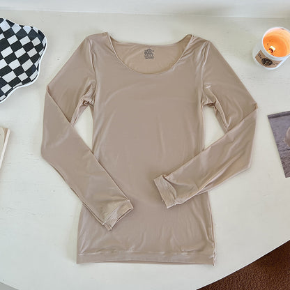 SK1131 Warm Base Clothing Elastic Traceless Invisible Warm Clothing Set