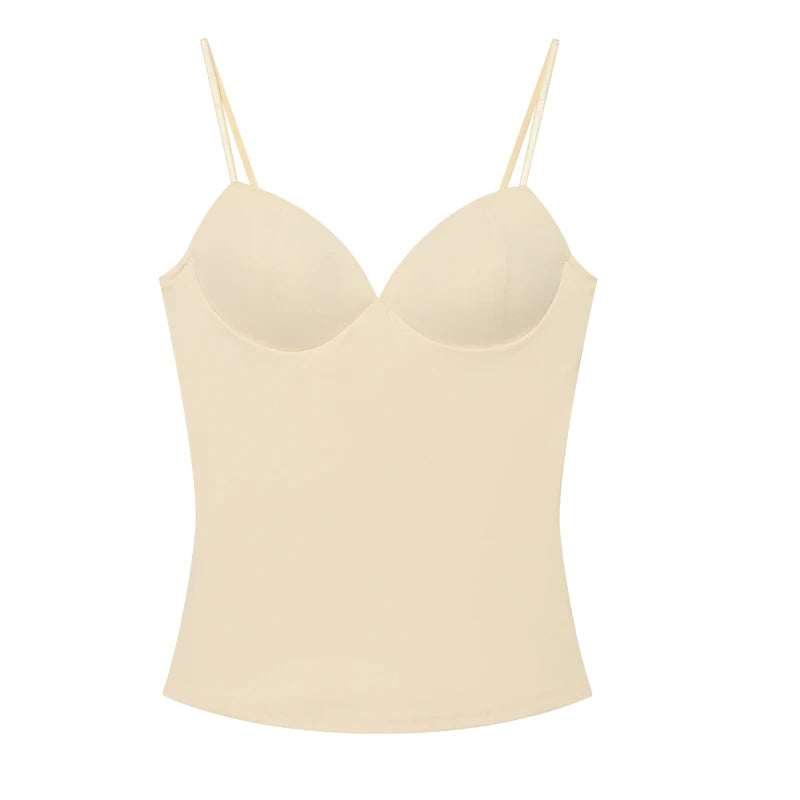 HX563 Sleeveless Crop Tops for Woman Corset Camisole