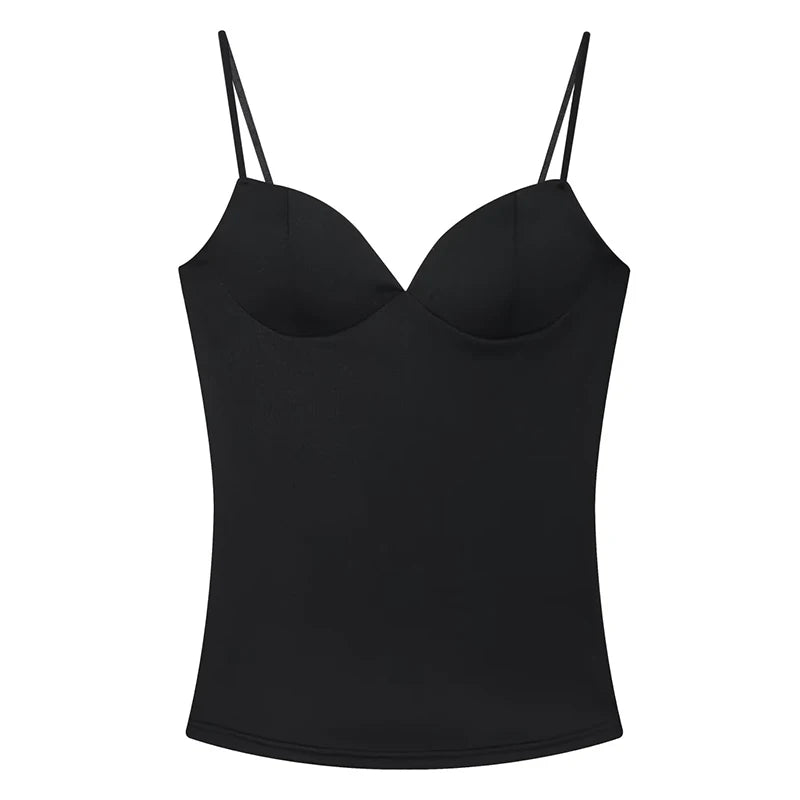 HX563 Sleeveless Crop Tops for Woman Corset Camisole
