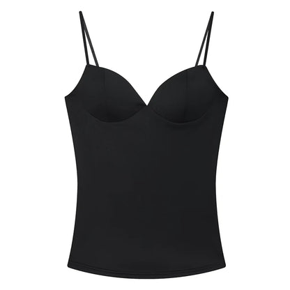 HX563 Sleeveless Crop Tops for Woman Corset Camisole