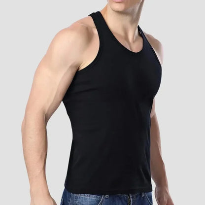 NL5536 Men's Summer Lightweight Cotton Tight Vest