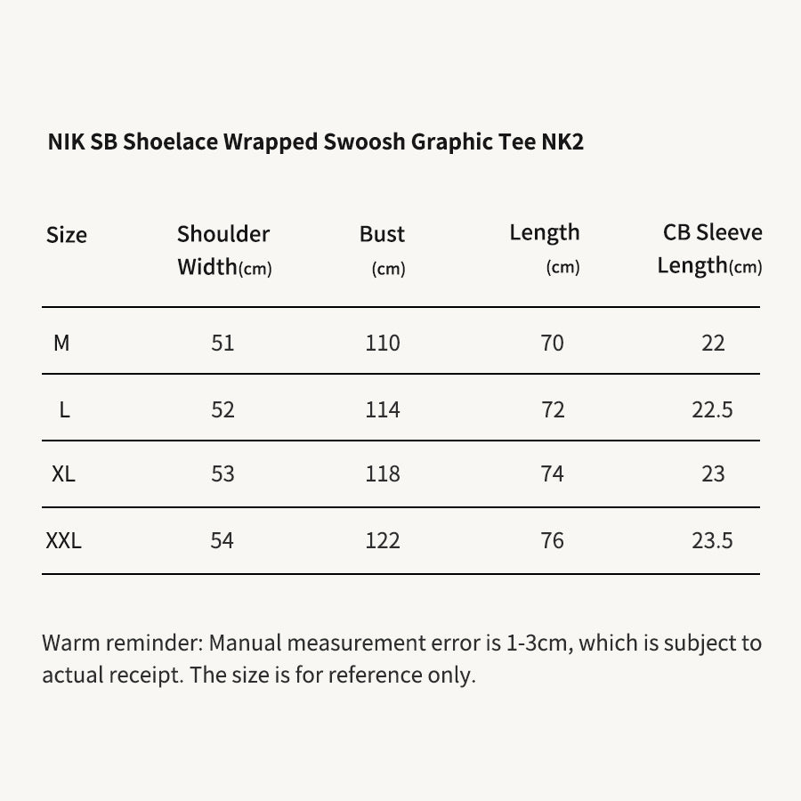 NIK SB Shoelace Wrapped Swoosh Graphic White Tee NK2