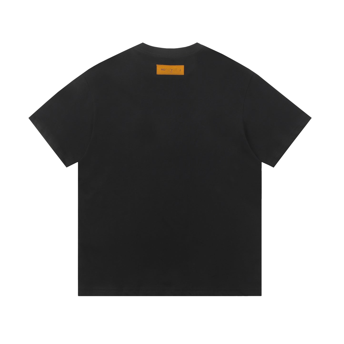LVS Graffiti-Style Monogram Graphic White Tee 2666