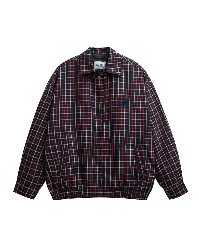 MIV MIV Checked Harrington Jacket 5819