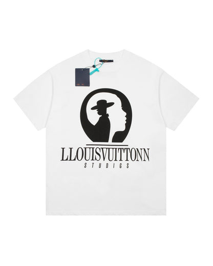LVS Studios Silhouette Graphic Black Tee HB096