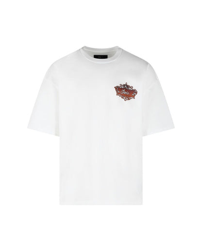 AMIR Chateau Mosaic Logo Black Tee 769