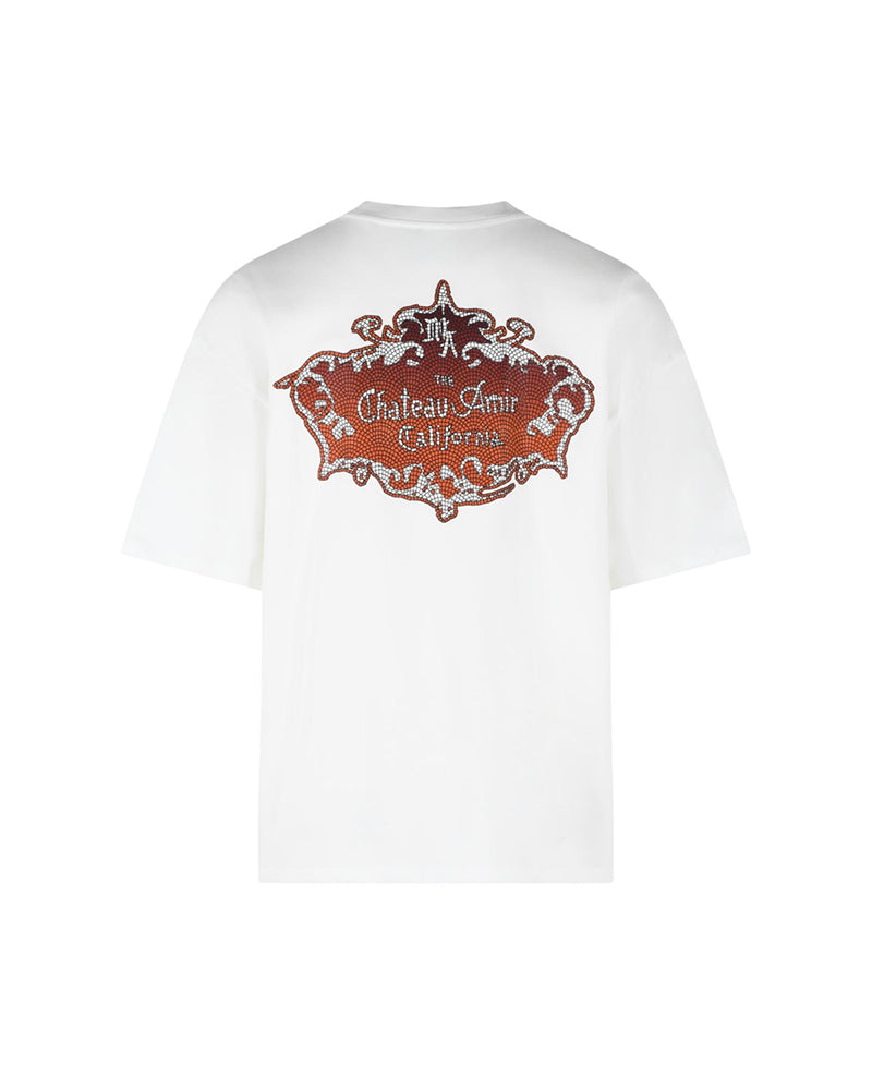 AMIR Chateau Mosaic Logo Black Tee 769