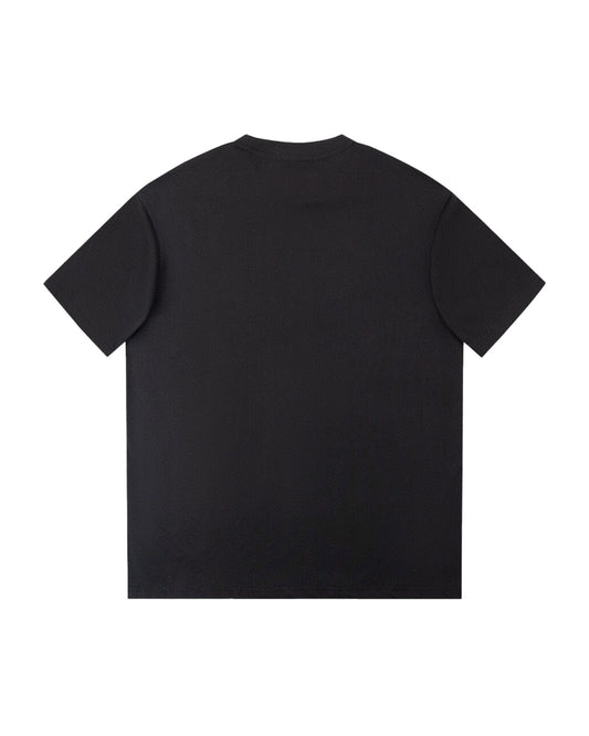 GUC Cool Bunny Monogram Black Tee G0034