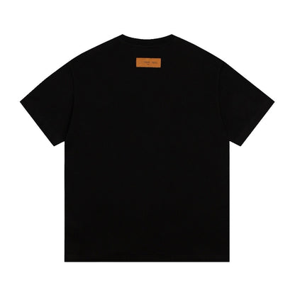 LVS Studios Silhouette Graphic White Tee HB096
