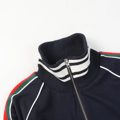 GUC Web Stripe Cotton Men's Tracksuit Set T811