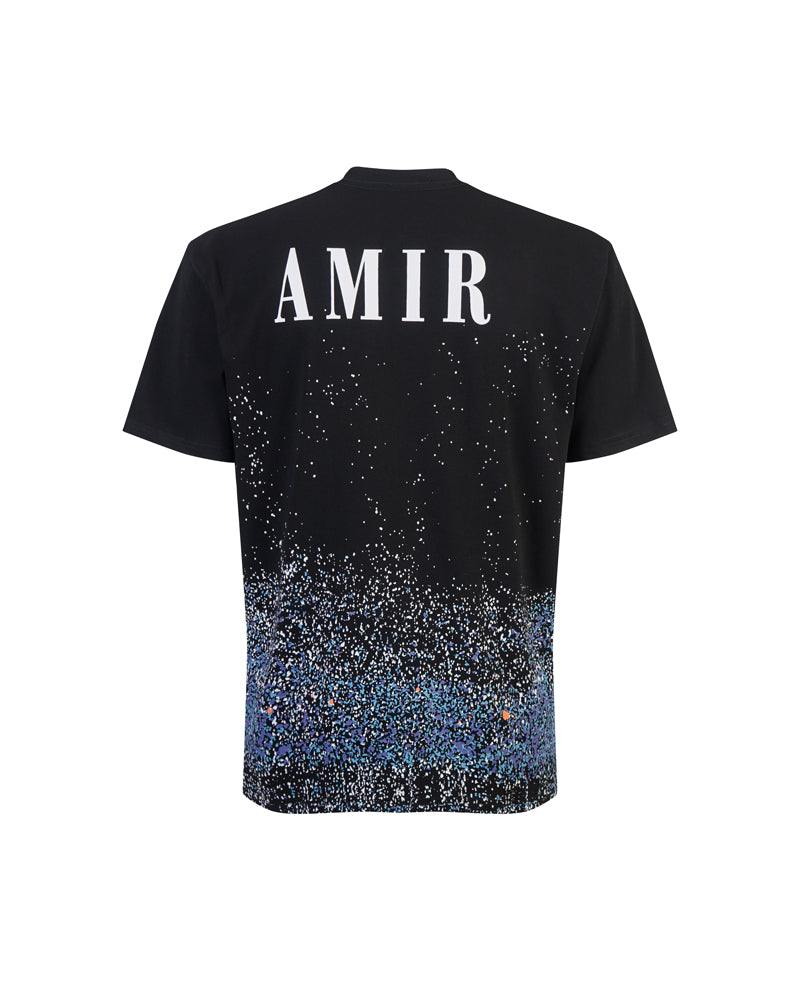 AMIR Signature Script Logo Black Tee 971