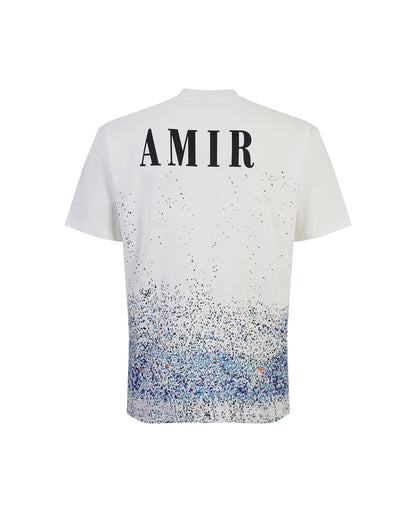 AMIR Signature Script Logo Black Tee 971