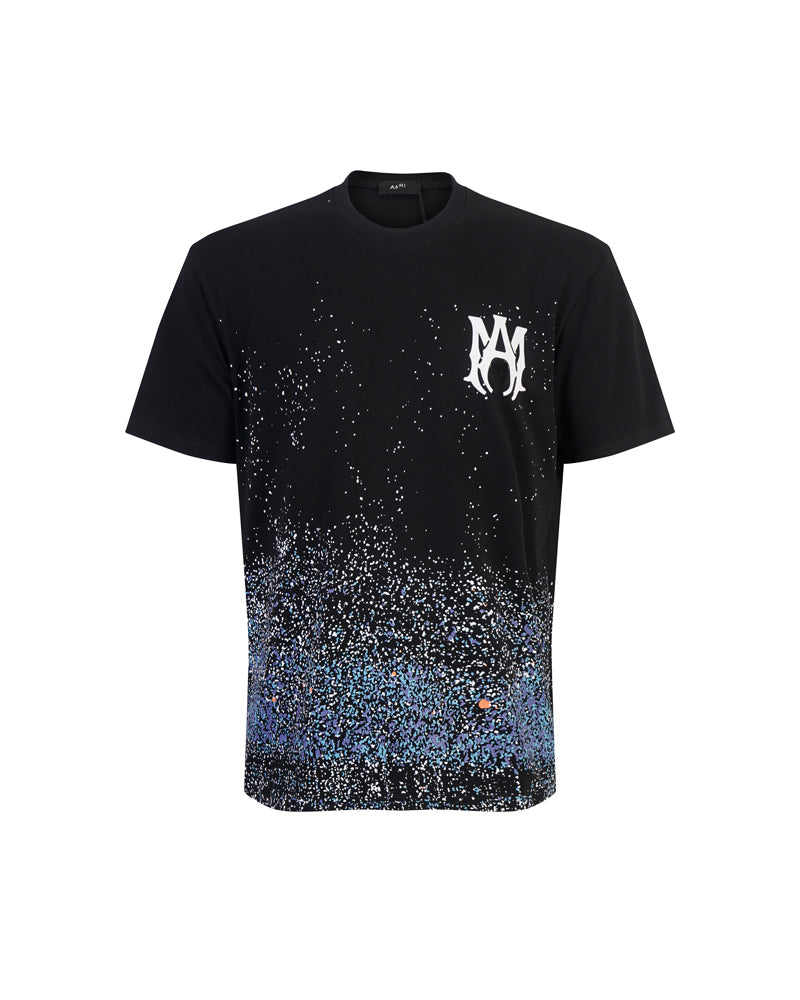AMIR Signature Script Logo Black Tee 971