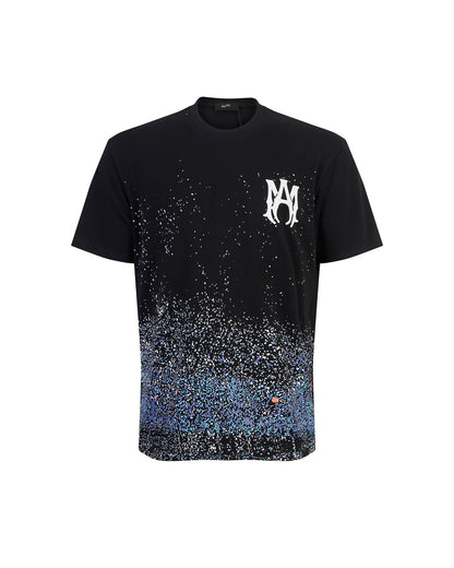 AMIR Signature Script Logo White Tee 971