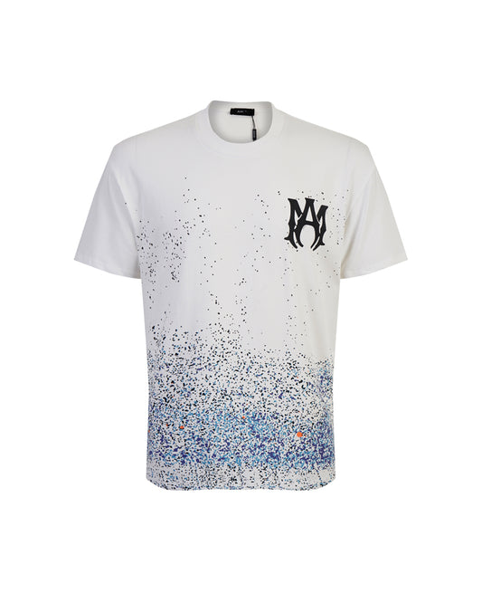 AMIR Signature Script Logo White Tee 971