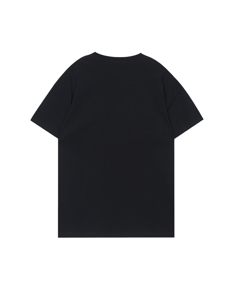 AMIR Signature Script Logo Black Tee T148