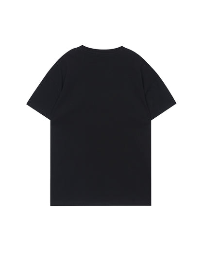 AMIR Signature Script Logo Black Tee T148