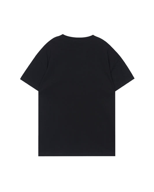 AMIR Signature Script Logo Black Tee T148