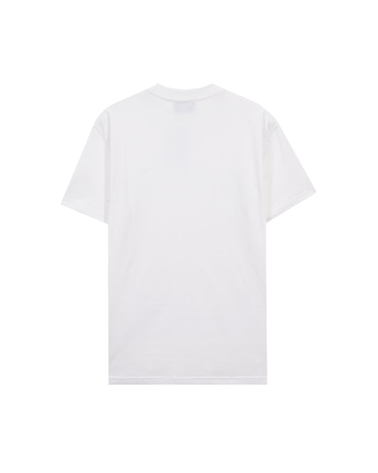 AMIR Split Eagle Flame White Tee 953