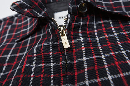 MIV MIV Checked Harrington Jacket 5819