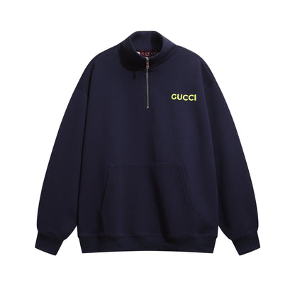 GUC Neon Logo Half-Zip Sweatshirt 8333
