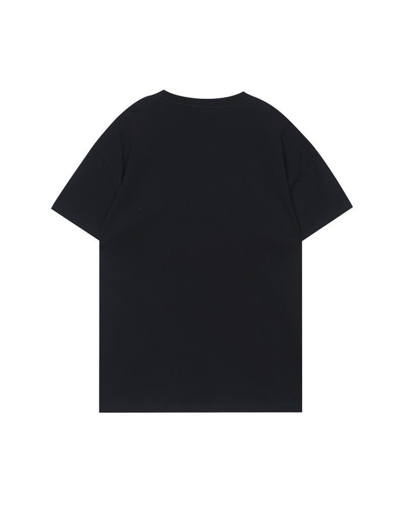 AMIR Wild Horses Graphic Black Tee T1523