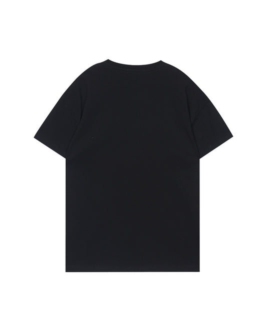 AMIR Wild Horses Graphic Black Tee T1523