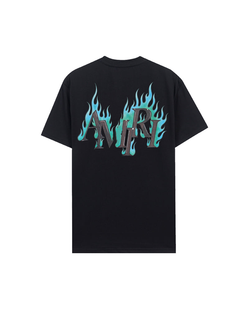 AMIR Flame Logo White Tee 955