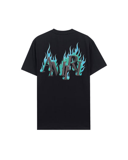 AMIR Flame Logo White Tee 955