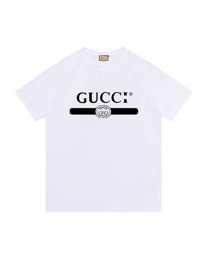 GUC Classic Logo Interlocking G White Tee 861