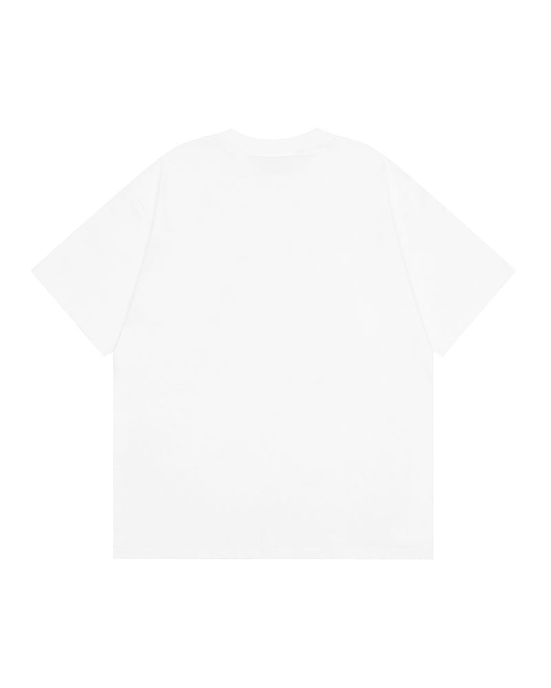 NIK SB Skeleton Logo Graphic White Tee NK4