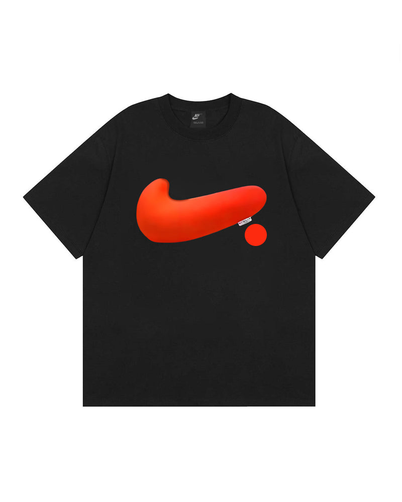 NIK SB Inflated 3D Swoosh Graphic White Tee NK3